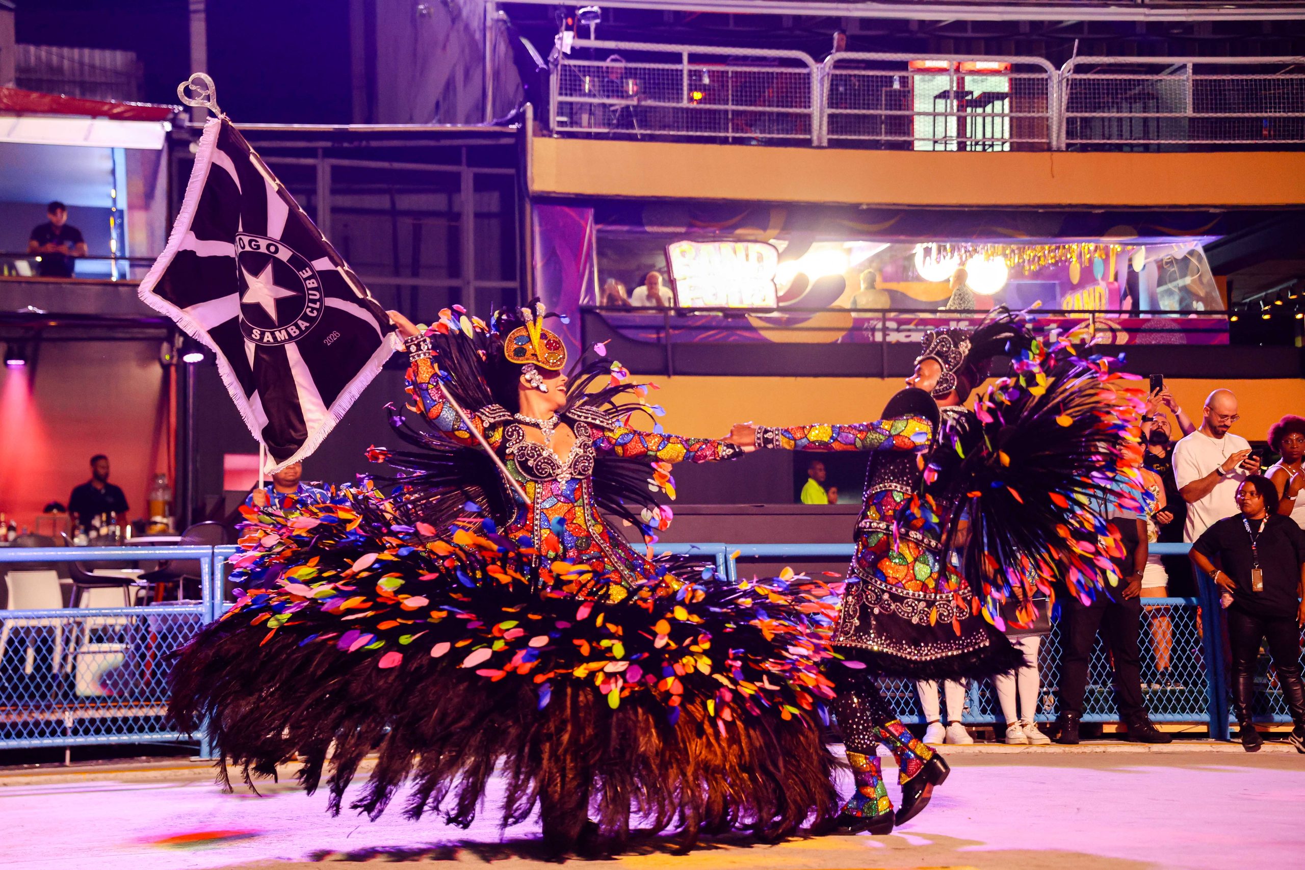 Botafogo Samba Clube no desfile da Série Ouro