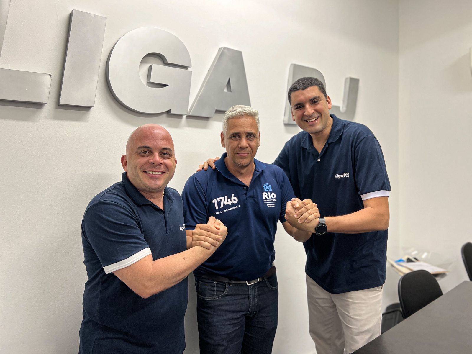 Liga RJ firma parceria com a Secretaria de Trabalho para profissionalização dos trabalhadores
