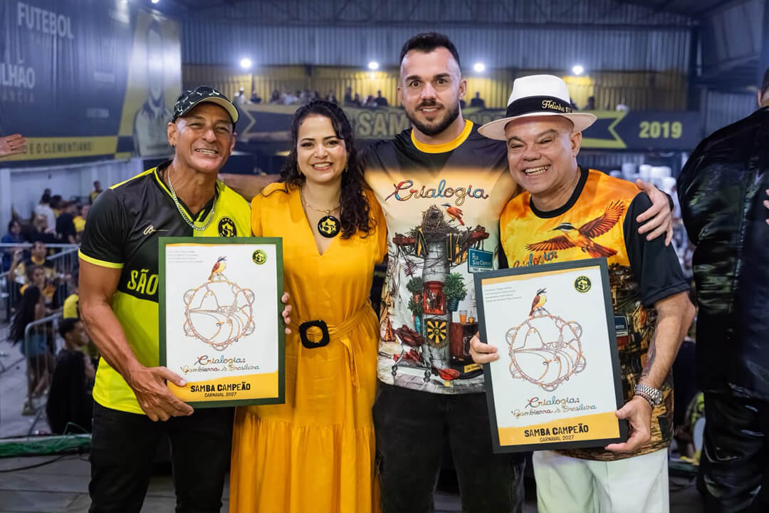 São Clemente une dois sambas para o Carnaval 2027